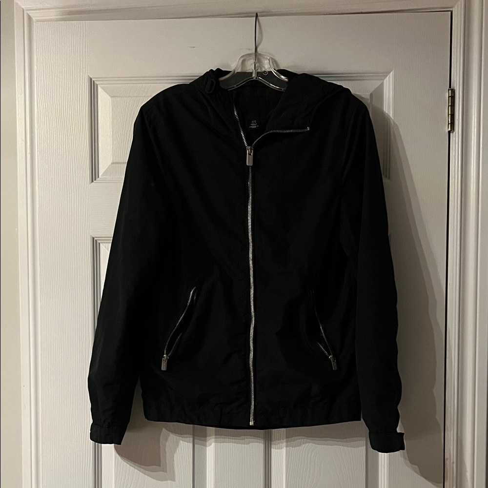 H&M Black Windbreaker Jacket